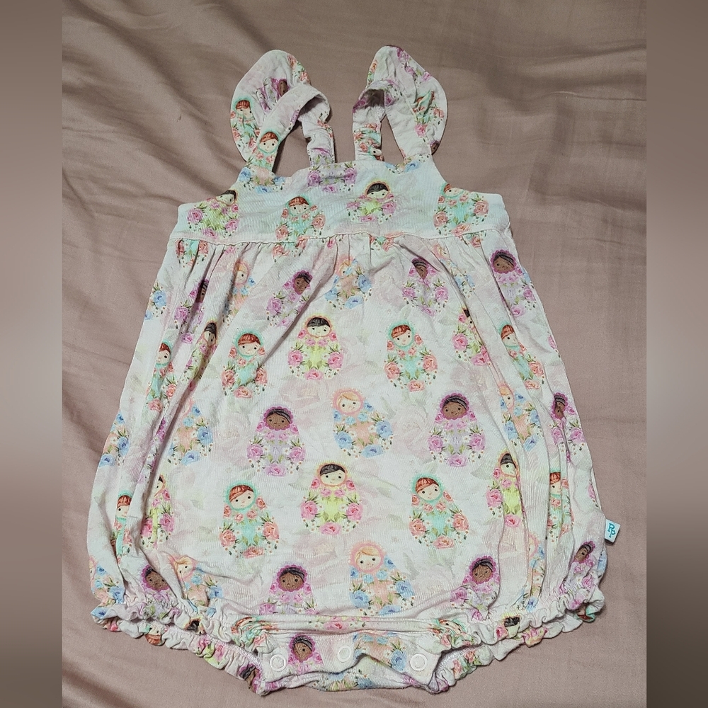 Posh Peanut Matryoshka Bubble Romper